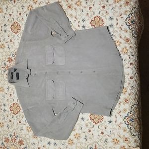 Van Heusen Men's Suede Shirt